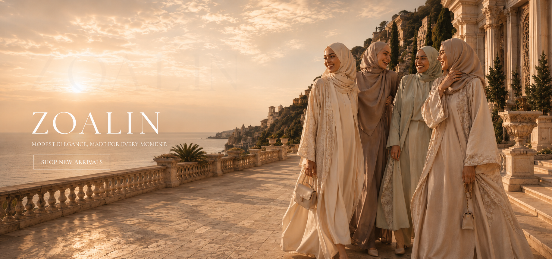 ZOALIN modest elegance collection by the coast