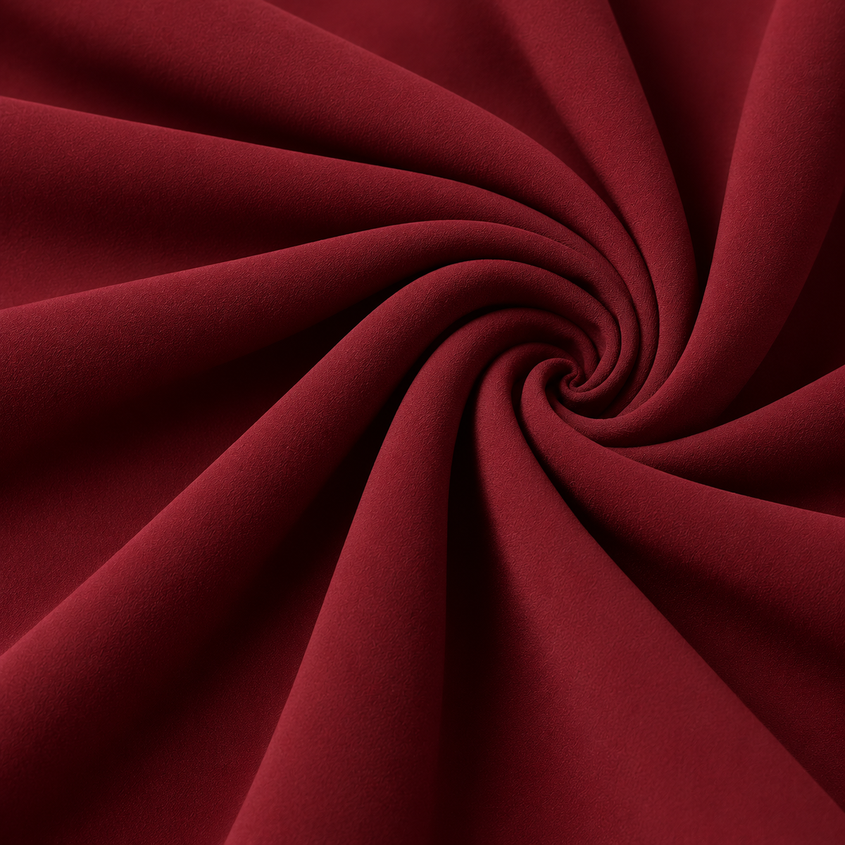 ZOALIN - Floral Sleeve Abaya - Burgundy - fabric detail