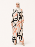 ZOALIN-SKU-COLOR-AUDIT-20260711-P03-02 | Printed Flow Tunic & Wide-Leg Pants Set | Apricot Print front view