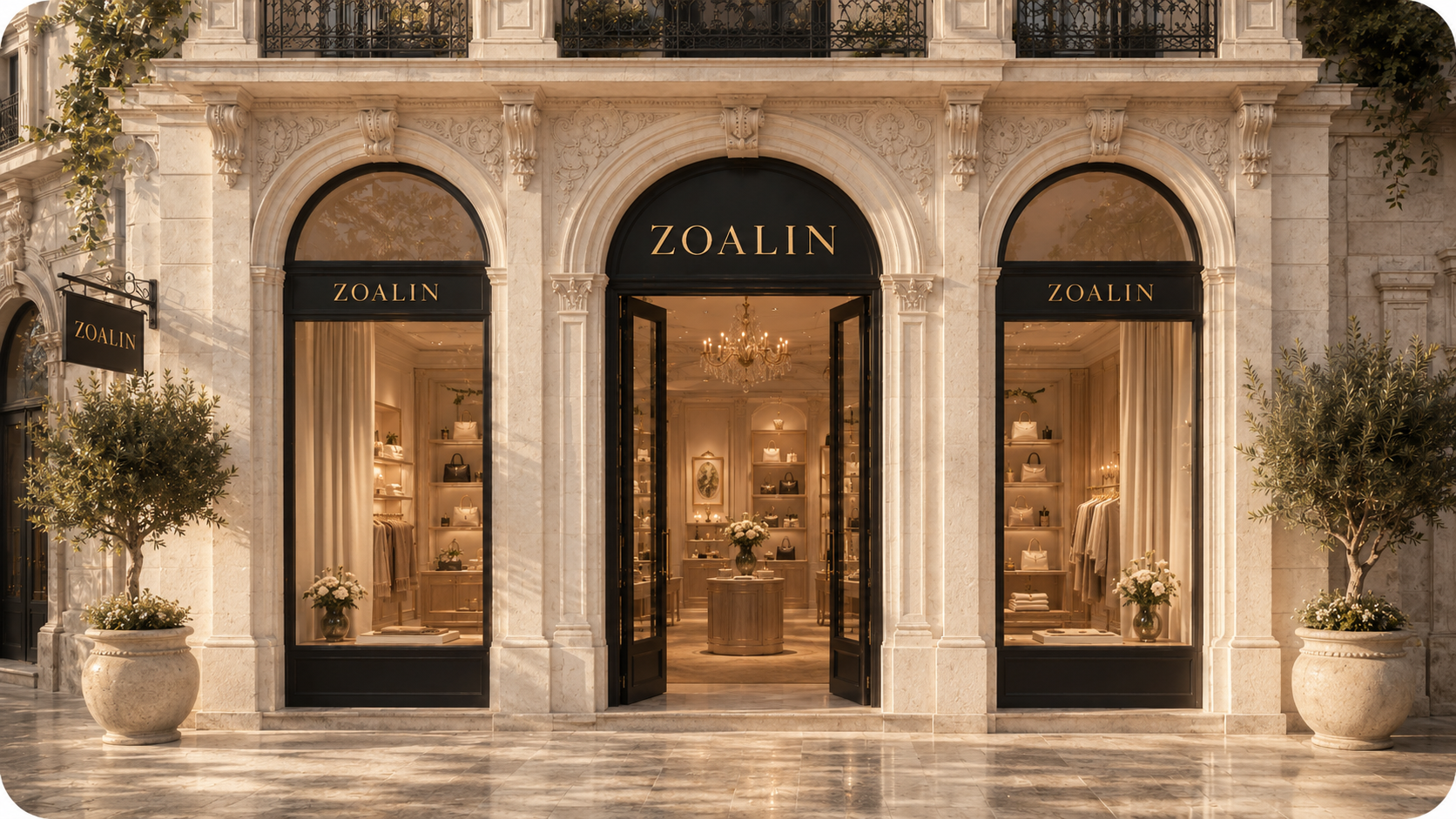 ZOALIN boutique storefront