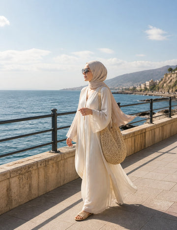 ZOALIN modest fashion travel moment