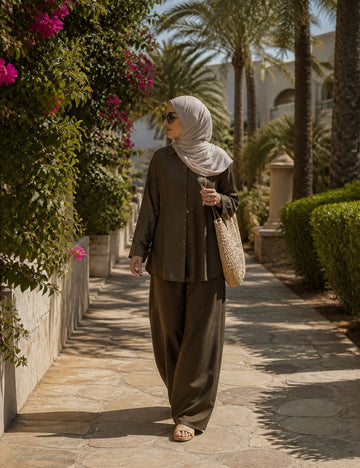 ZOALIN modest fashion travel moment