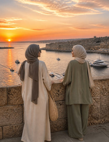 ZOALIN modest fashion travel moment