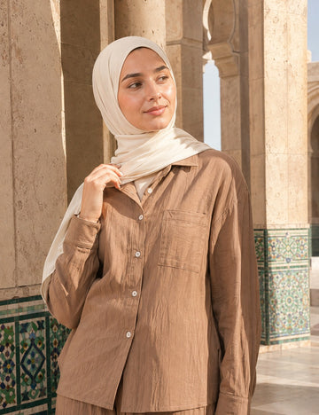ZOALIN modest fashion travel moment