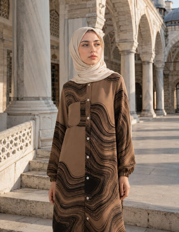 ZOALIN modest fashion travel moment